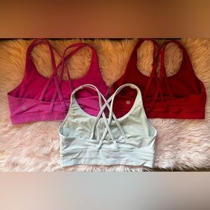 Lululemon sport bras